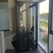 Black Showcase Display Trophy Case w/ Glass Shelves, Lights